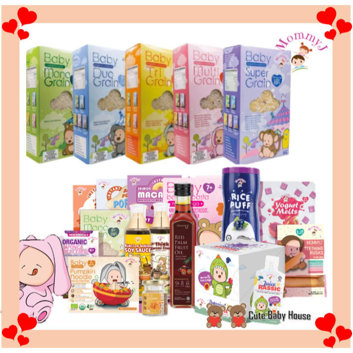 MommyJ Baby Organic Baby Rice /Noodle/ Pasta/SoySauce/Red Palm Oil ...