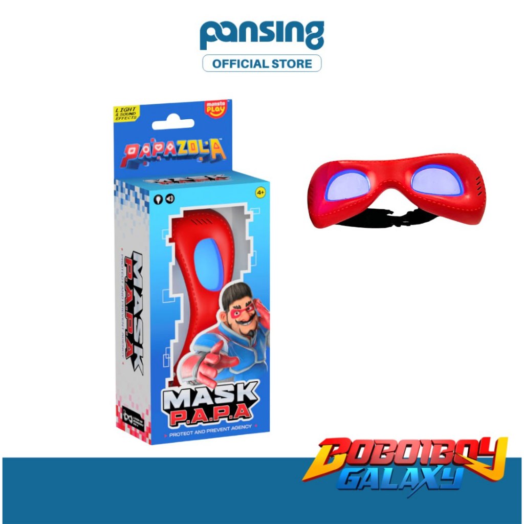 [READY STOCK] MONSTA Papa Zola Mask P.A.P.A With Voice & Light Effects ...