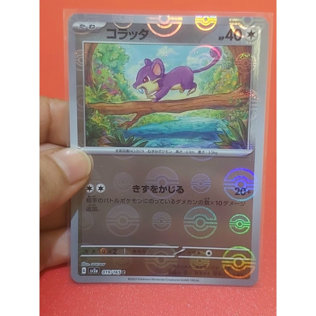 Pokemon TCG: Rattata 151 Japan Pokeball | Shopee Malaysia