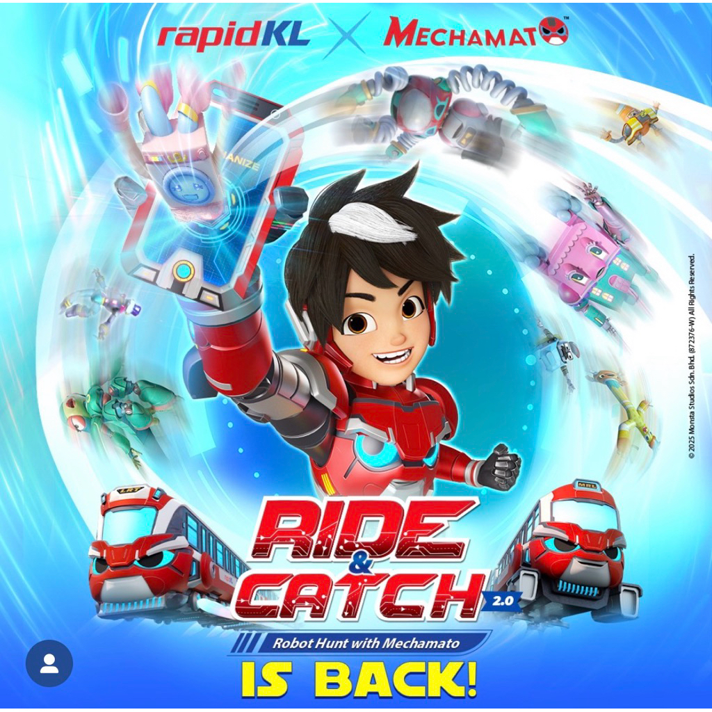 MECHATRAIN V2 MECHAMATO X RAPIDKL RIDE & CATCH PASSPORT | Shopee Malaysia