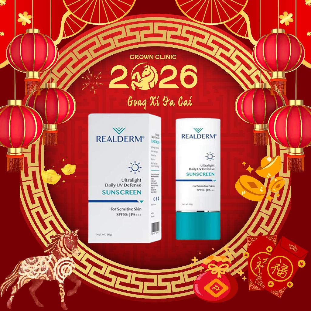 RealDerm Ultralight Sunscreen SPF50+/PA+++ (60G) | Shopee Malaysia