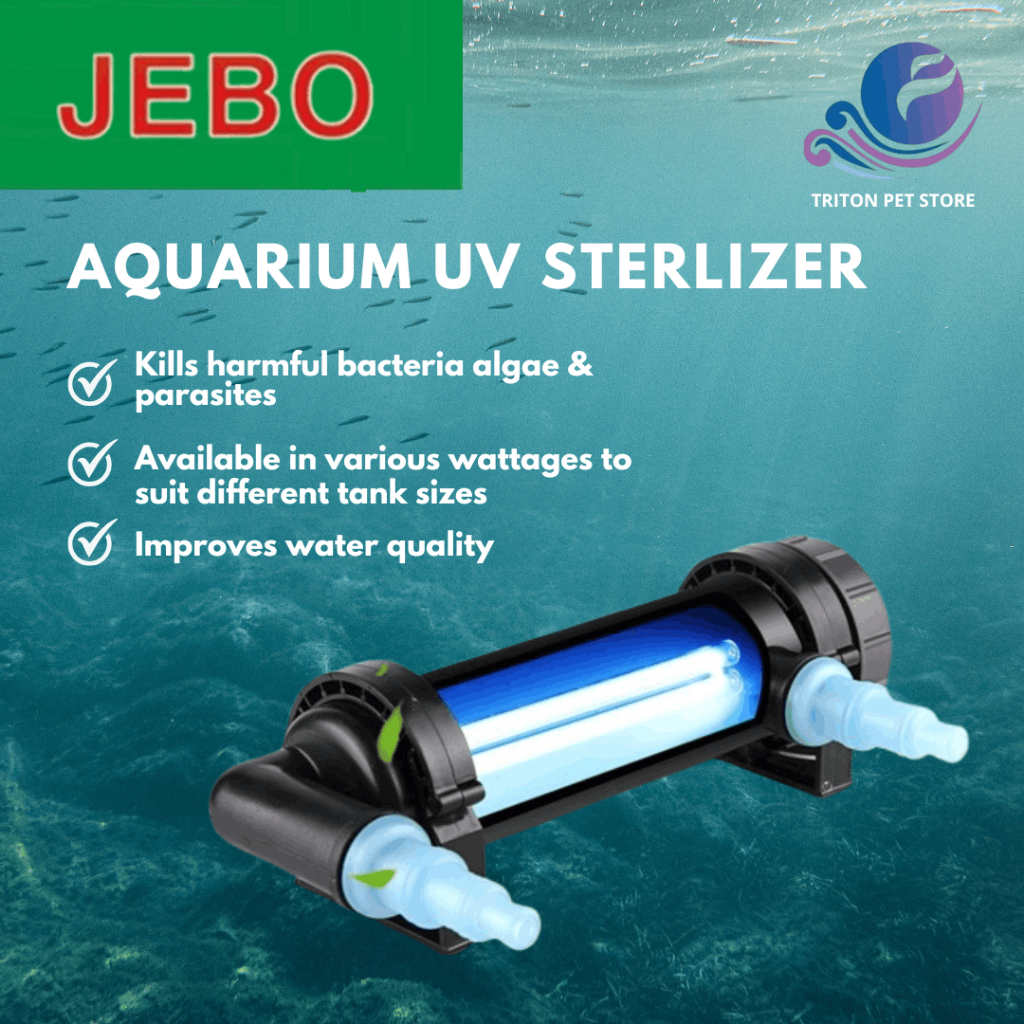 JEBO Aquarium External UV Sterilizer Filter Lamp for fish tank | Lampu ...
