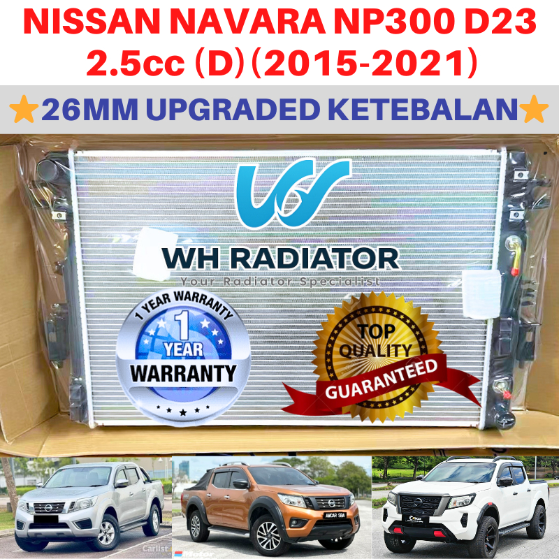 NISSAN NAVARA NP300 D23 2.5D 15' (26mm)UPGRADED SIZE TOP QUALITY AUTO ...