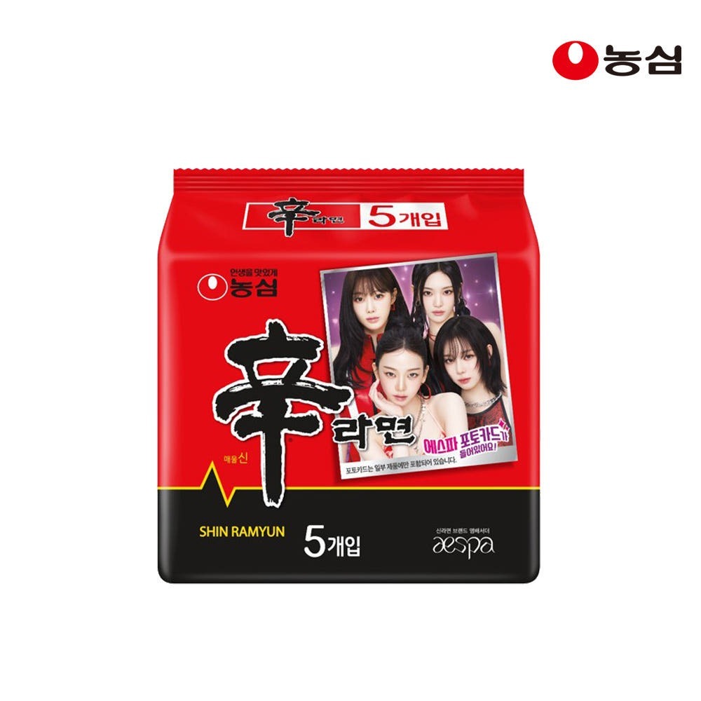 Pre-Order | aespa X SHIN RAMYUN Official Ramen Package | Shopee Malaysia