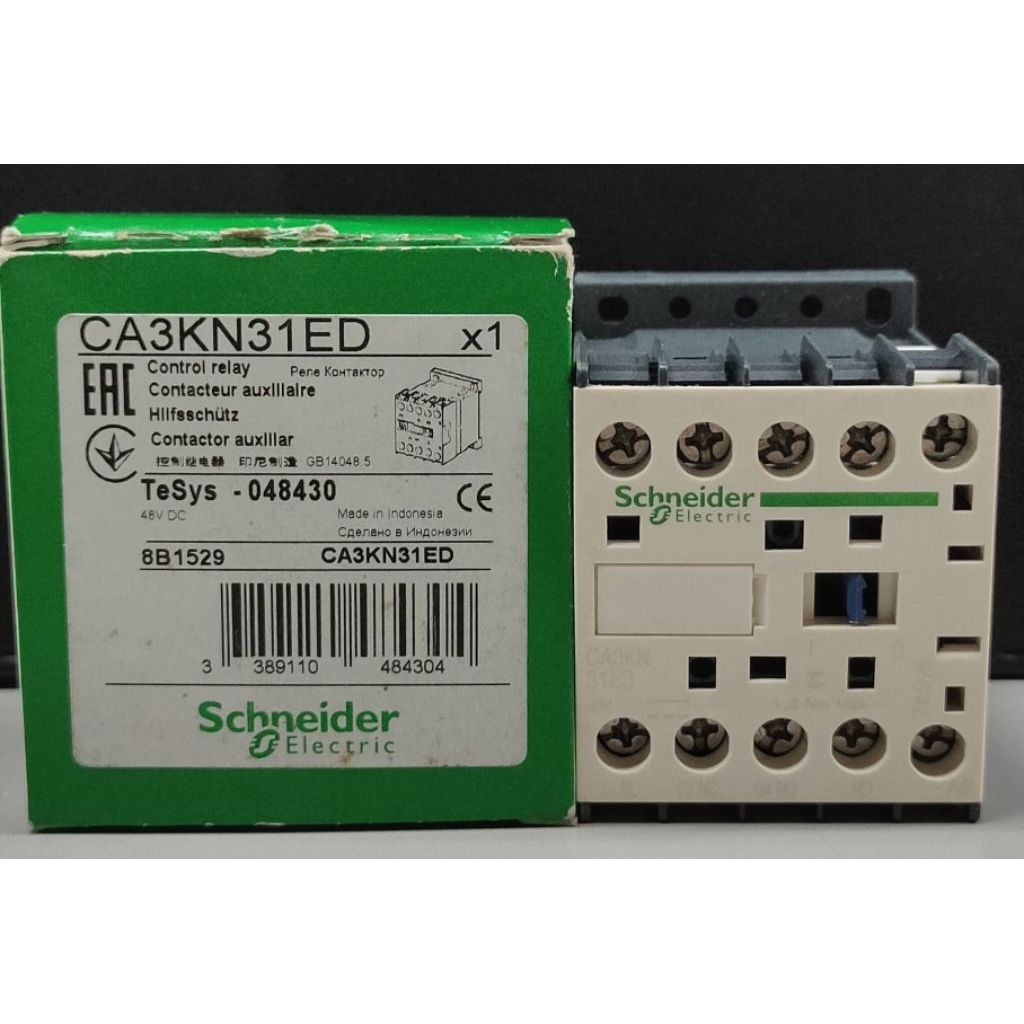 Schneider CA3KN31ED Control Relay 48VDC (3NO +1NC) | Shopee Malaysia