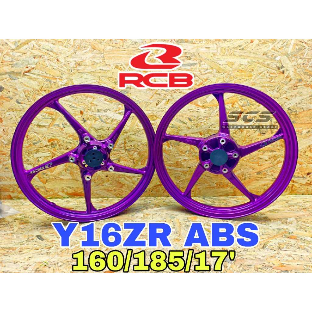 Sport Rim Y16ZR ABS New RCB SP500 160/185/17' Yamaha Y15ZR Y15 Ysuku ...