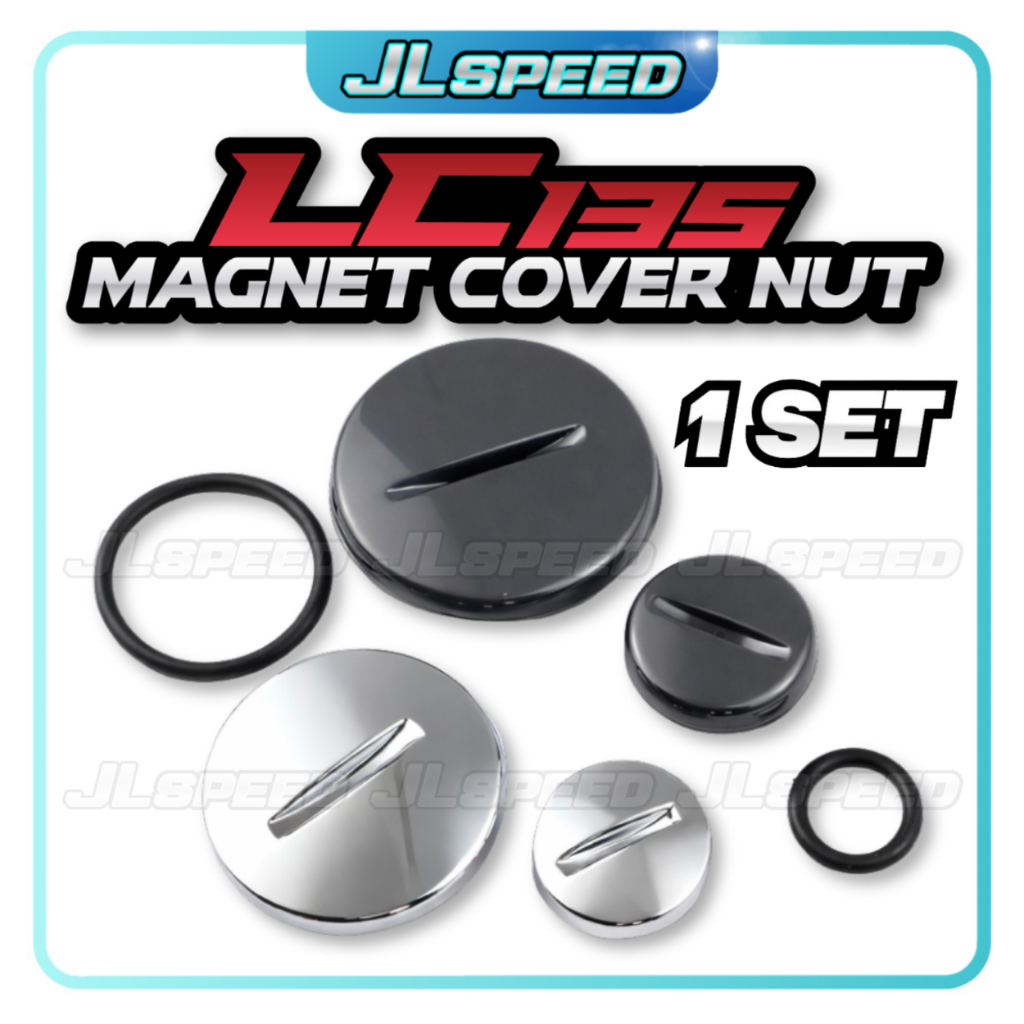 LC135 / SRL110 Magnet Small Cover Nut Magnet Cover Cap + Oring Set Grey ...