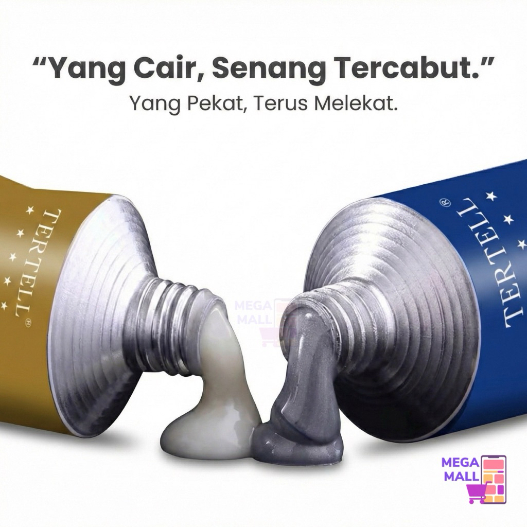Gam 2 tan Glue Besi Strong Metal Repairing Casting Adhesive glue besi ...