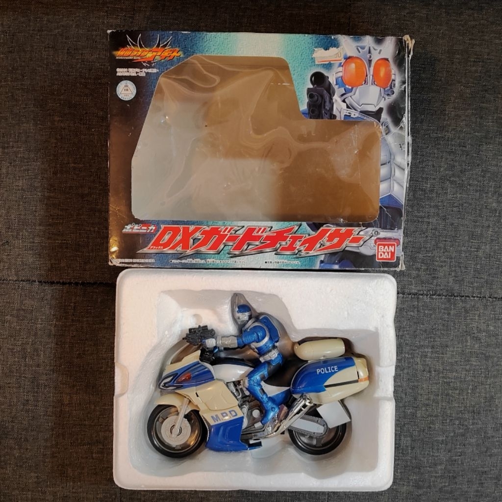 USED BANDAI DX G3 G-3 MPD Guard Chaser Bike Motorcycle Kamen Rider ...