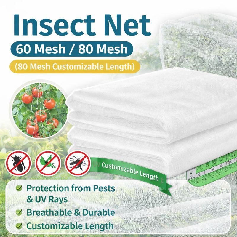 Protective Net/Fruit Vegetables Care Cover/Insect Net/Plant Covers Net ...
