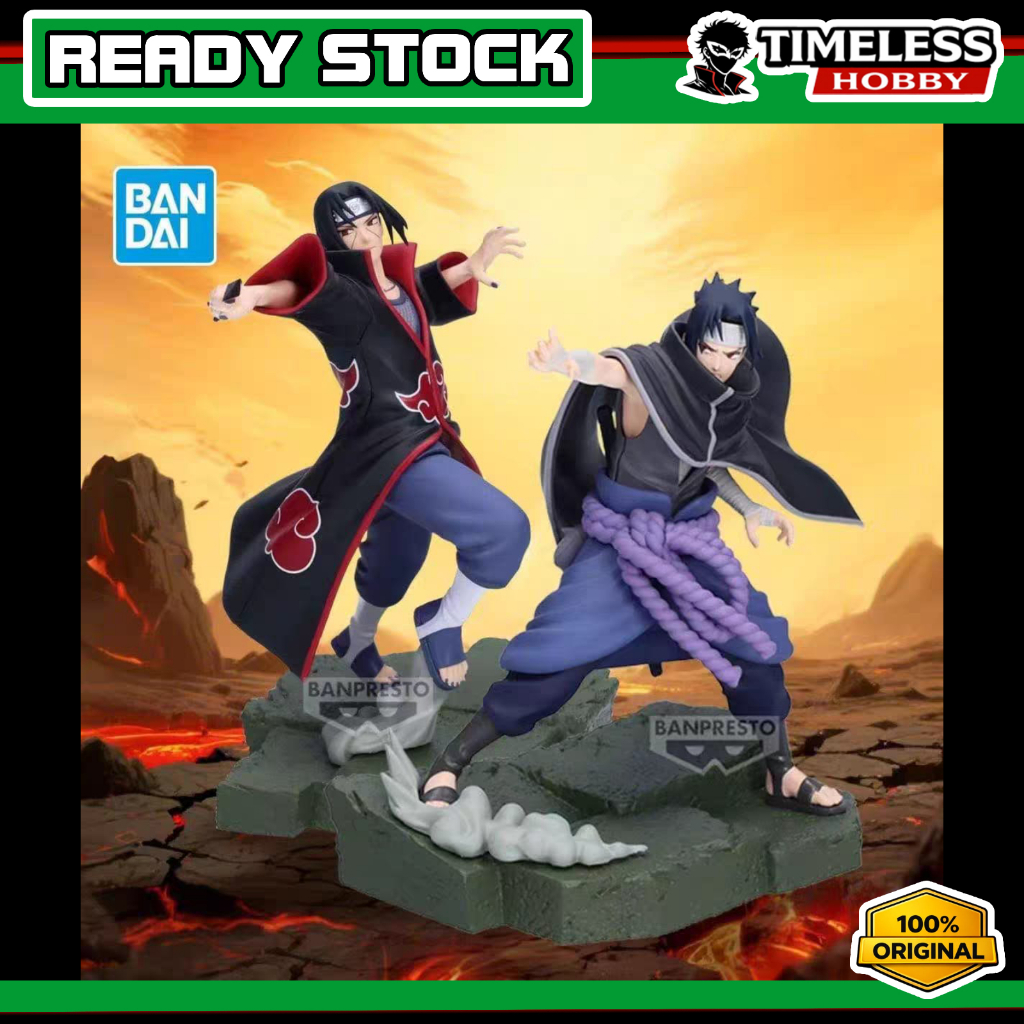 BANPRESTO Sasuke Itachi Figure Uchiha BANDAI NAMCO SPIRITS Combination ...