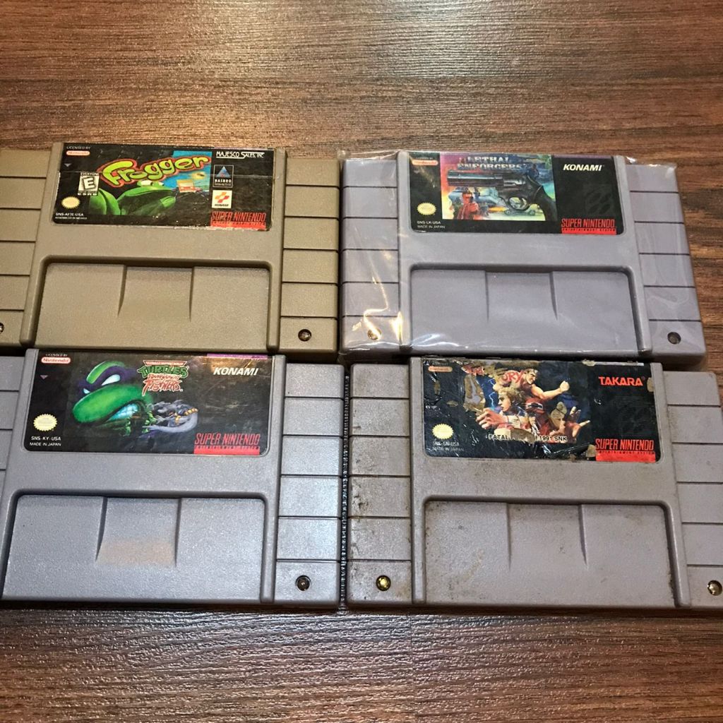 Part 2 Used SNES Super Nintendo NTSC / PAL Original Cartridge | Shopee ...