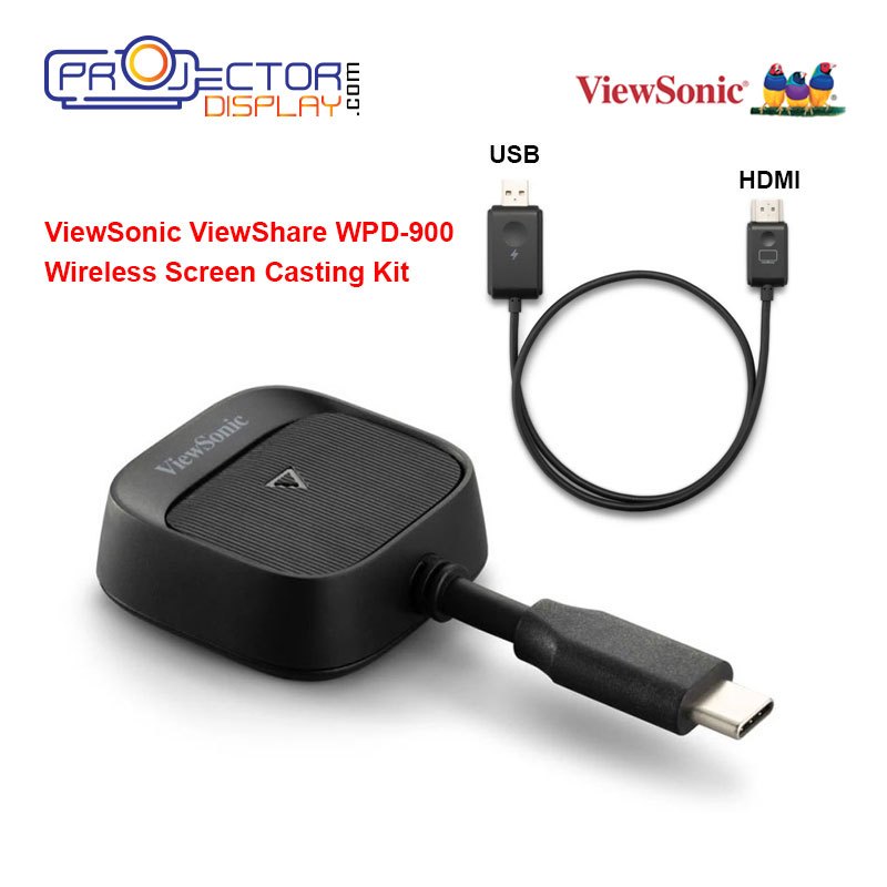 ViewSonic ViewShare WPD-900 Wireless Screen Casting Kit | Shopee Malaysia