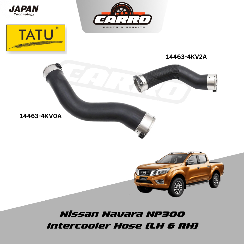 TATU Genuine Nissan Navara NP300 2.5 Intercooler Hose Turbo (14463 ...