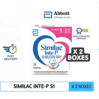 Exp:2027-SIMILAC IP 1+(1.2kg) Exp:2027(2 BOXES) | Shopee Malaysia