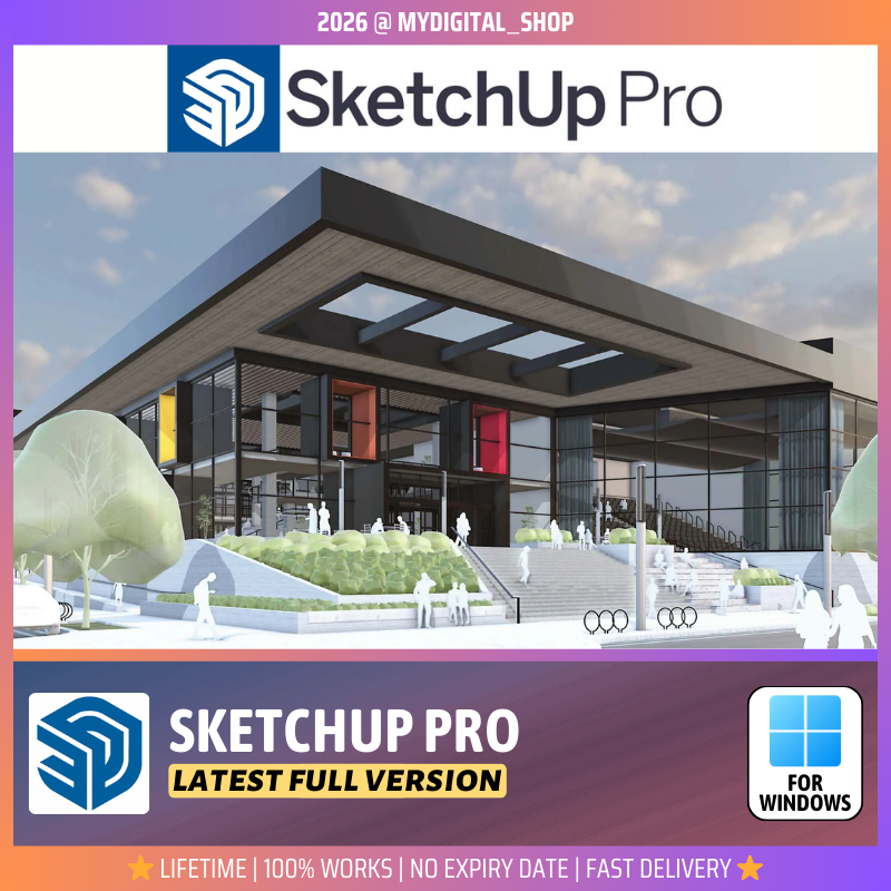 SketchUp Pro 2026 | For Windows Only | Full Version | Lifetime 100% ...