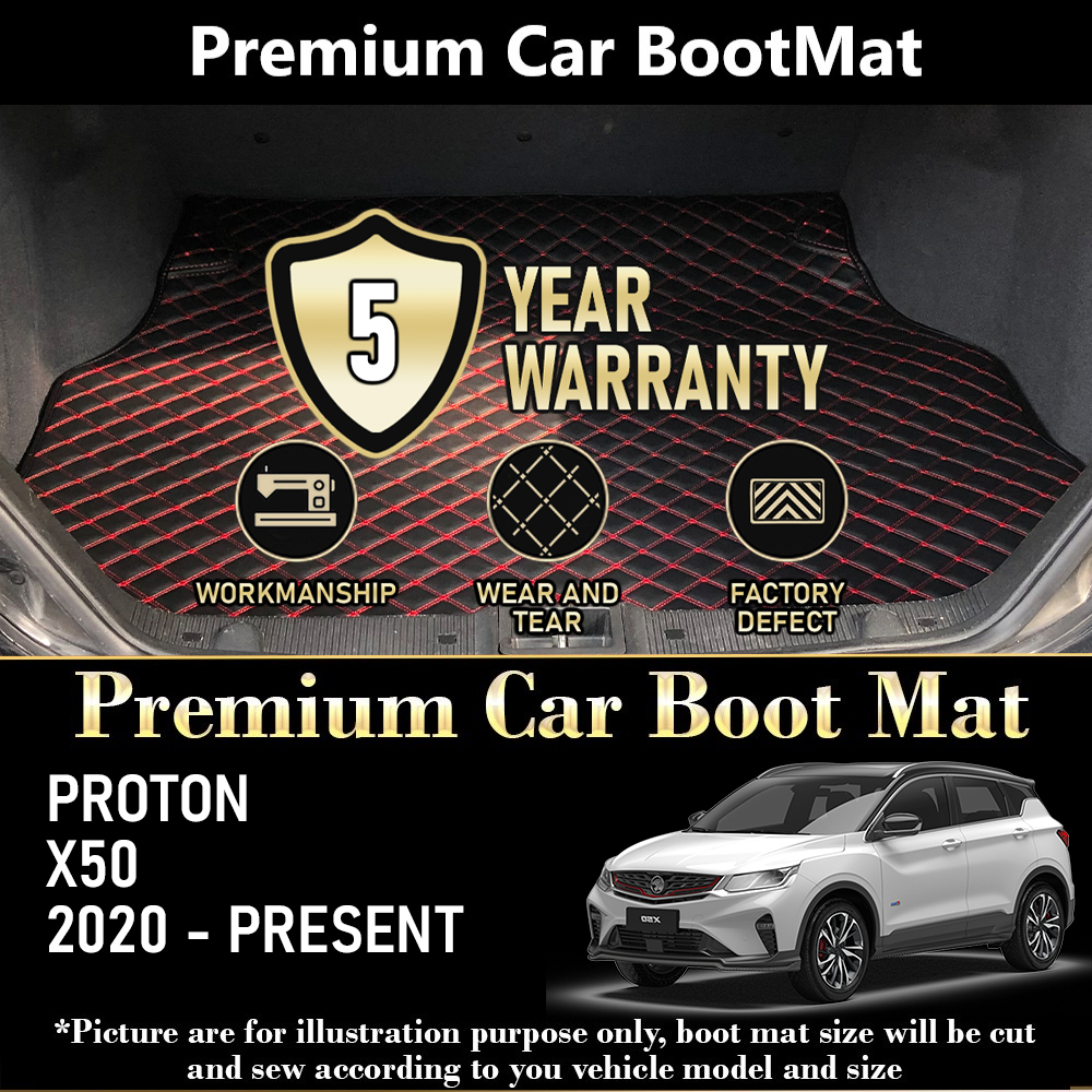 PROTON X50 2020 2021 2022 2023 2024 2025 2026 Boot Mat Car Boot Carpet ...