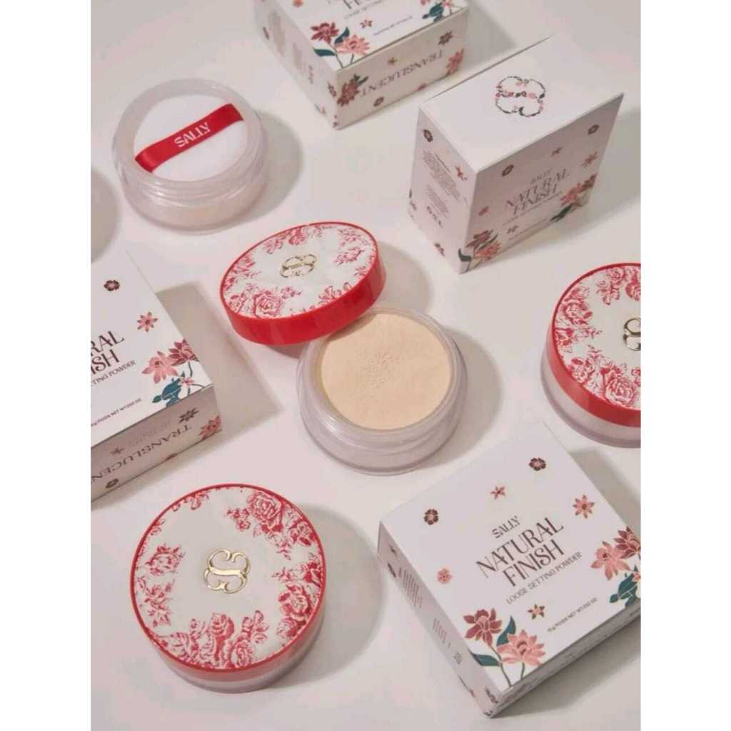 SALLY NATURAL FINISH LOOSE POWDER 15g | RAYA EDITION | Shopee Malaysia
