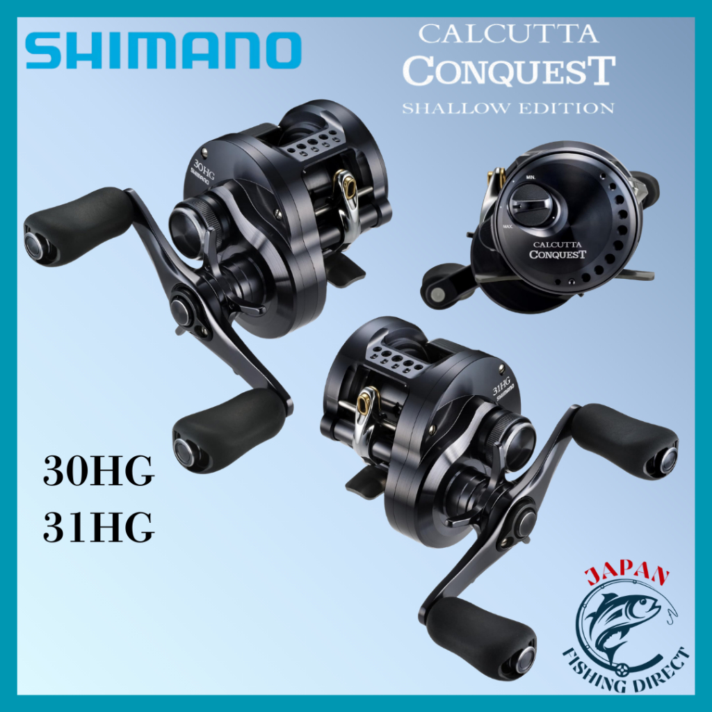 Buy shimano baitcasting reel 24 calcutta conquest shallow edition