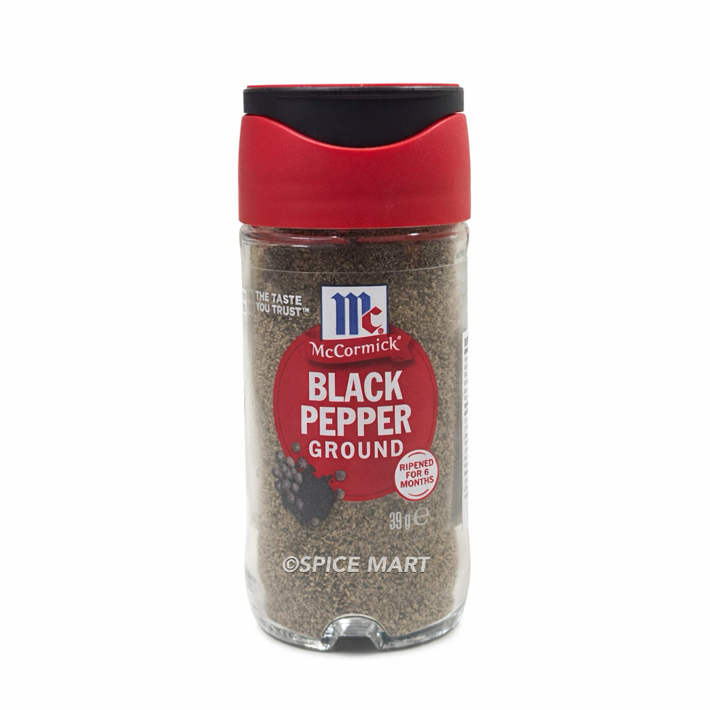 McCormick Ground Black Pepper 39g Halal Imported Fine Black Pepper ...