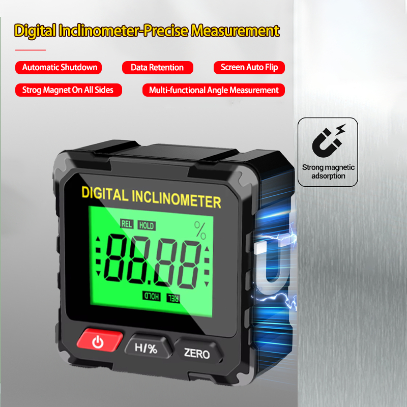 Multifunctional Digital Inclinometer Smart Digital Protractor Mini ...