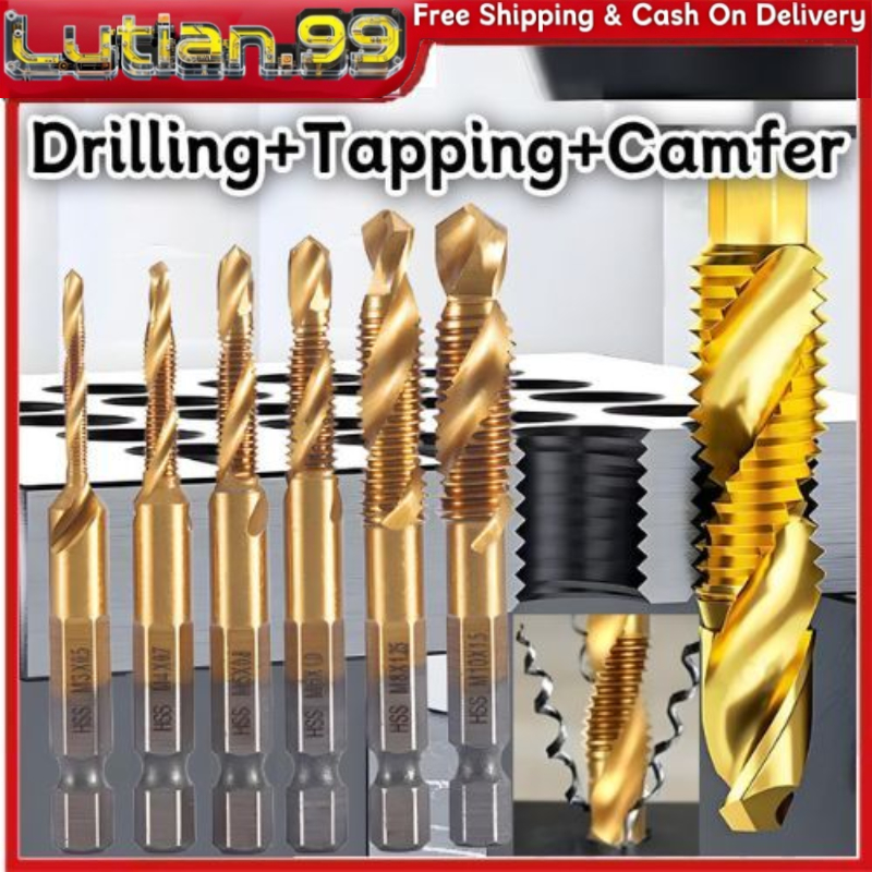 Mata Drilling Tapping Bits Set Titanium HSS Accurate Thread Metric ...