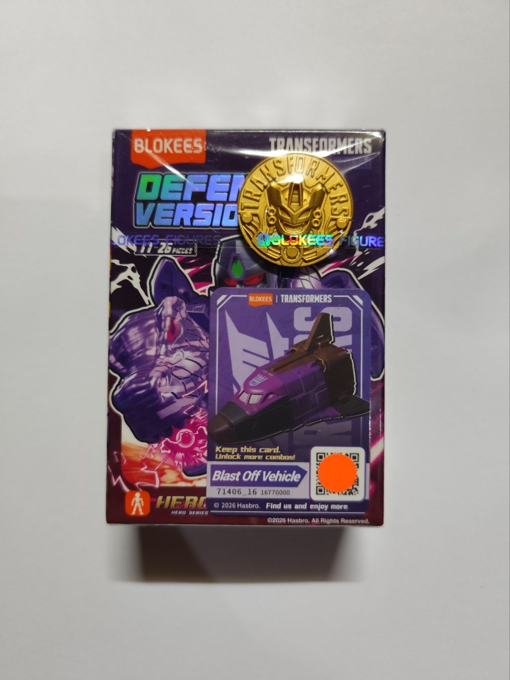 Blokees Transformers Defender Version 06 Blast Off - Bruticus Combiner ...