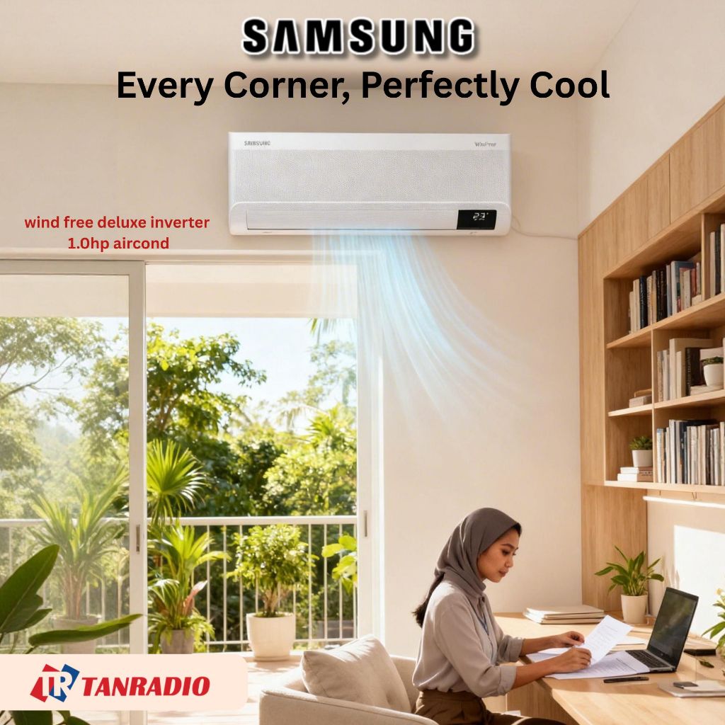 Samsung WindFree Air Cond Inverter 1hp 1.5hp 2hp R32 Air Conditioner ...