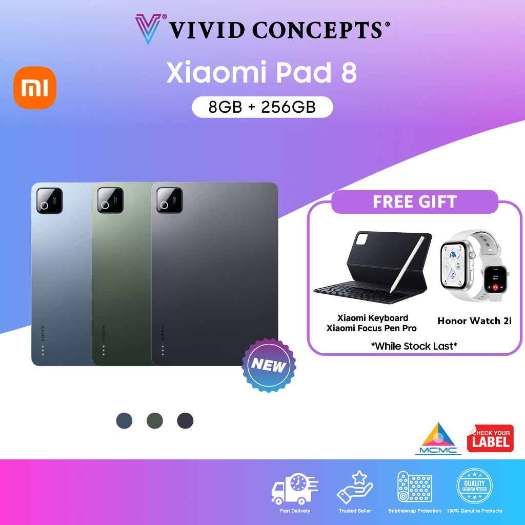 Xiaomi Pad 8 WiFi Version (8+256GB)