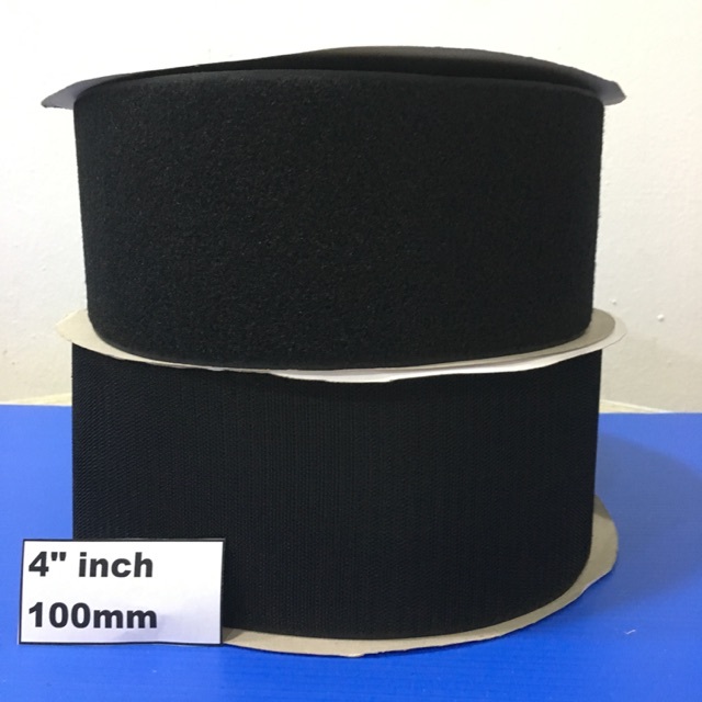 Magic Tape / Velcro Tape 4”inch / 100mm 25m/roll | Shopee Malaysia
