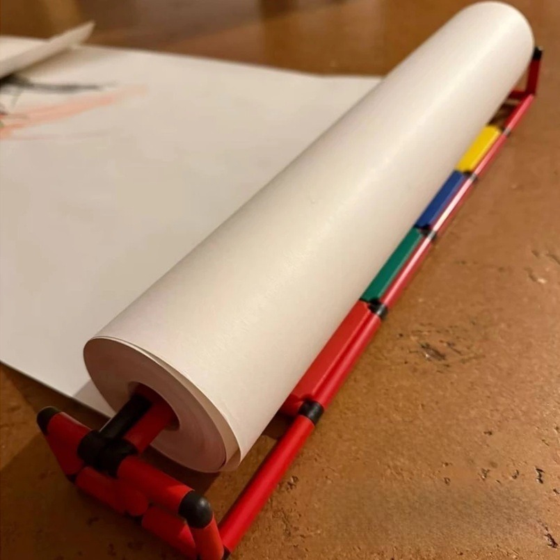 MALA Drawing Paper Roll 30m & Holder with Storage 50x13x18cm Kids ...
