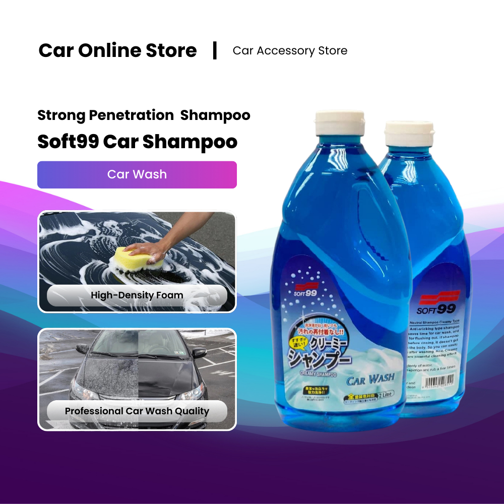 Soft 99 Car Wash Creamy Shampoo 1000ML (Soft99 Japan) | Shopee Malaysia