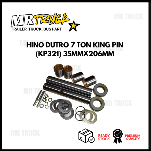 HINO dutro 7 ton king pin (KP321) 35mmX206mm | Shopee Malaysia