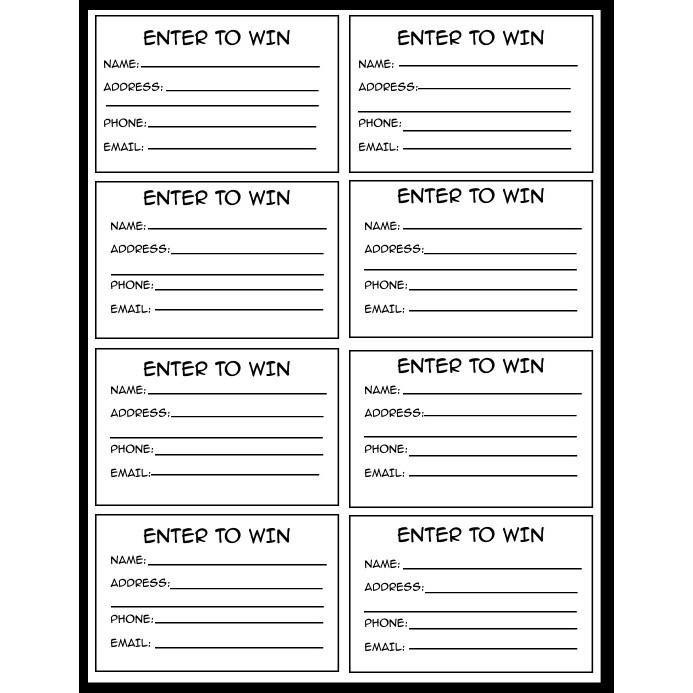 PDF design raffle ticket | Shopee Malaysia