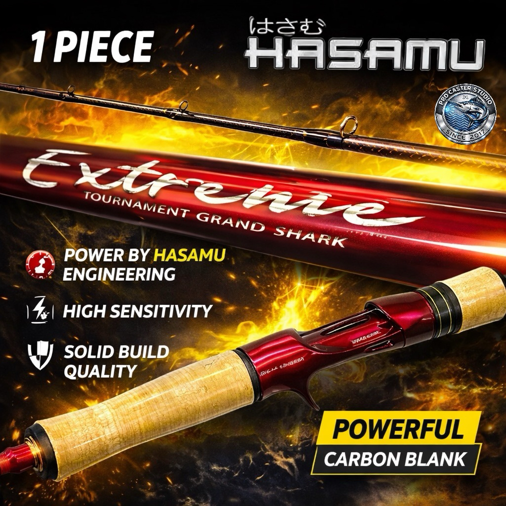 HASAMU EXTREME BAITCASTING BC FISHING ROD 1 piece | Shopee Malaysia