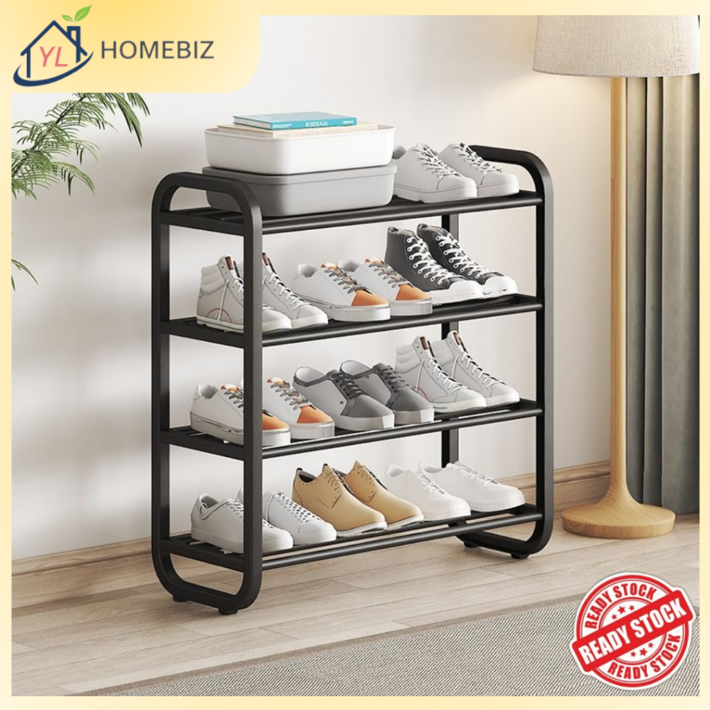 Rak Kasut & Rak Simpan Kasut & Rak Kasut Besi– Multi-Layer Shoe Rack ...