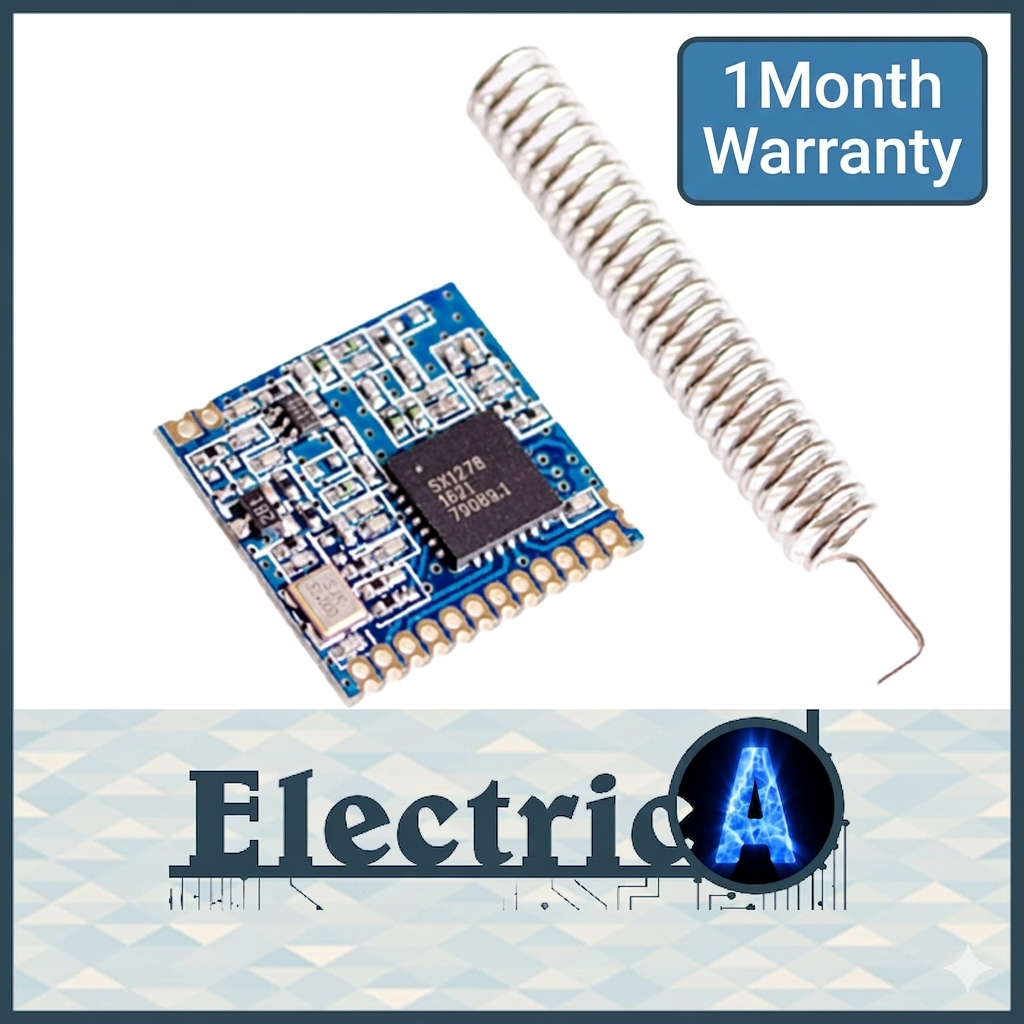 (+1Month Warranty) 433 LoRa SX1278 Long Range RF Wireless Transceiver Module SX1276 5Km For Arduino [ElectricA]