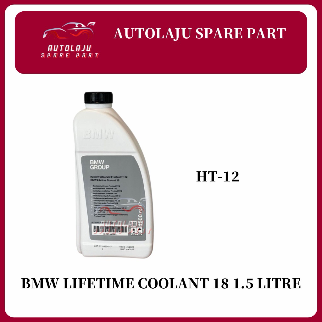 BMW LIFETIME HT12 COOLANT HT-12 1.5 LITRE BMW G20 G30 G01 G05 NEW CAR ...