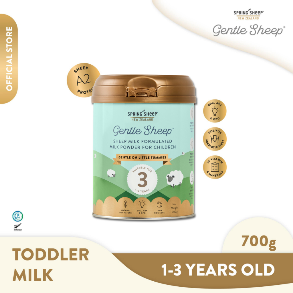 Gentle Sheep -Sheep Milk Powder Step 3 700g (12-36 months) | Shopee ...