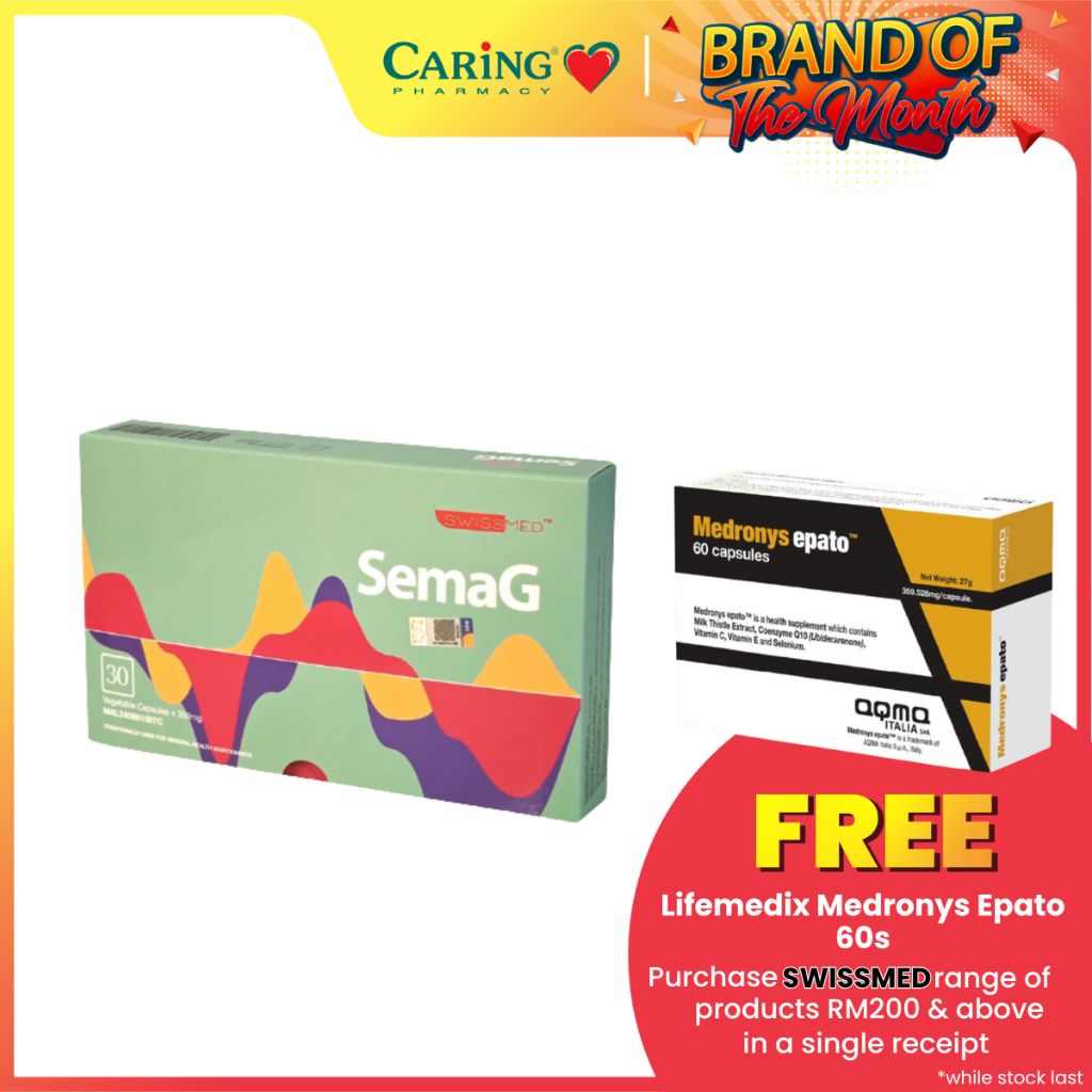 SWISSMED SemaG Capsules 30s | Shopee Malaysia