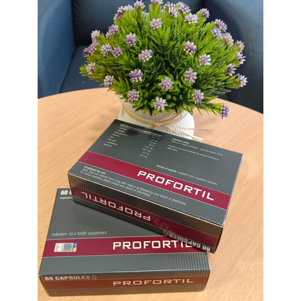 PROFORTIL FOR MEN ORIGINAL 60CAPSULE (nobox) | Shopee Malaysia