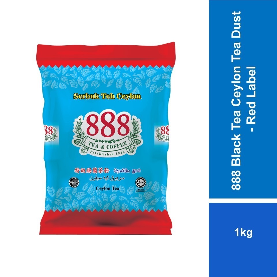 888 Black Tea Ceylon Tea Dust - Red Label (1KG) | Shopee Malaysia
