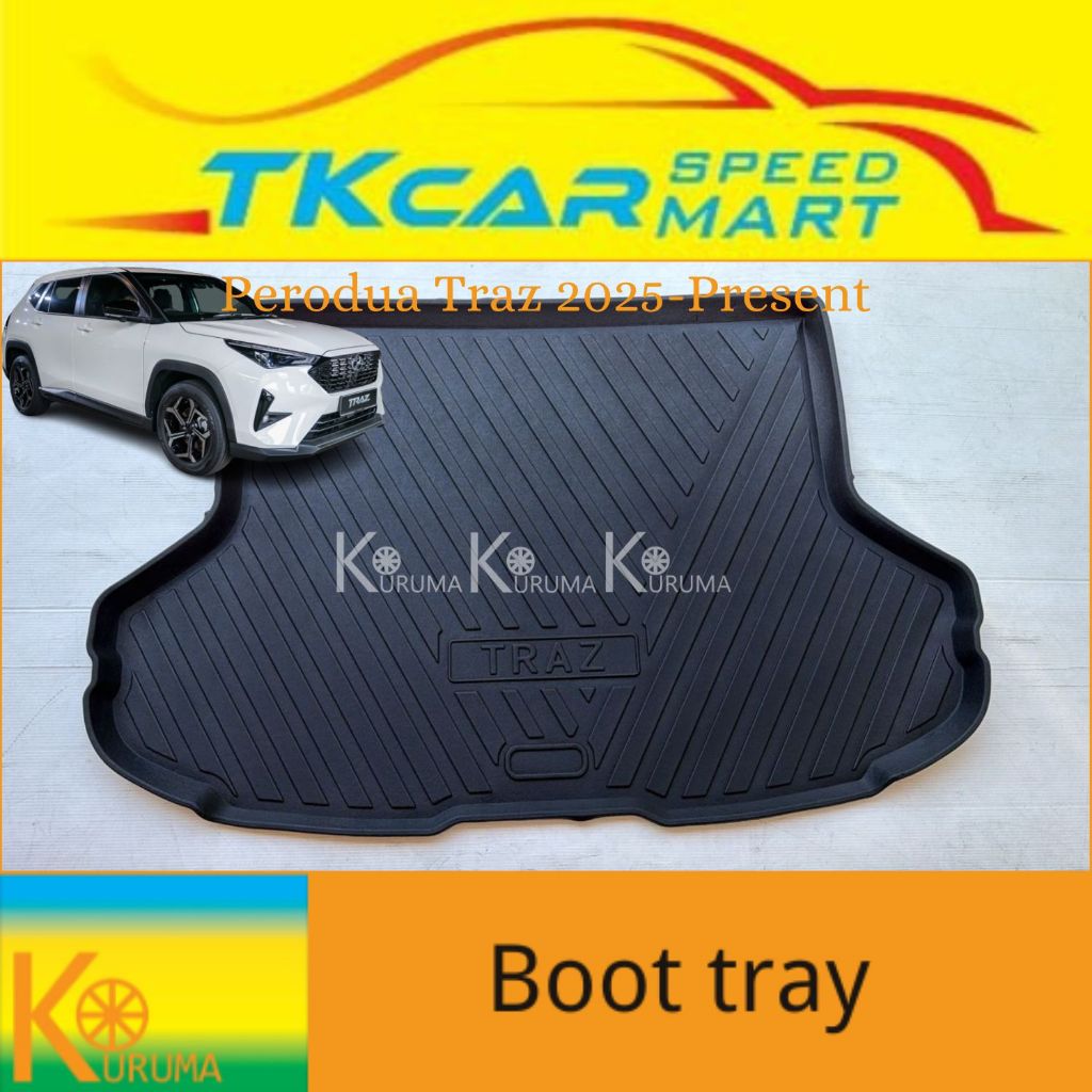 [READY STOCK] PERODUA TRAZ ALL NEW 2025-PRESENT ( KURUMA ) RUBBER TPO ...