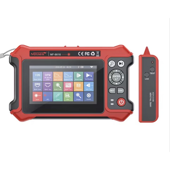 NOYAFA NF-9816 OTDR IPC Tester 1310/1550nm Optical Fiber 10G W/ OPM OLS ...