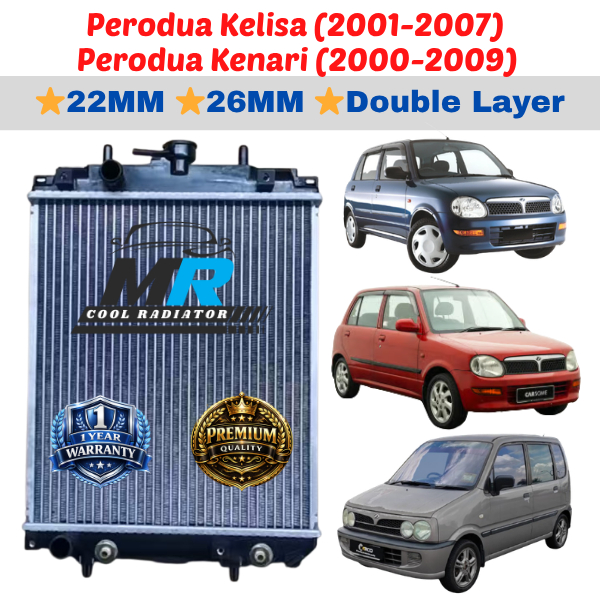 PERODUA KELISA / PERODUA KENARI (22MM 26MM) Double Layer TOP QUALITY ...