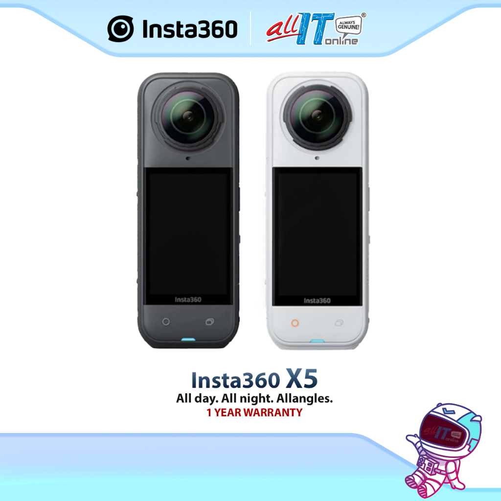 Insta360 X5 360 Action Camera 8K Ultra HD for Vlogging, Travel & Action ...