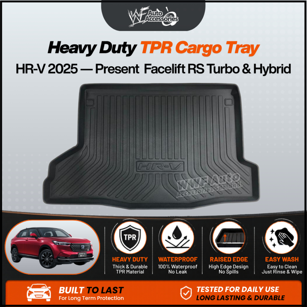 Honda HRV HR-V Facelift 2025 — 2026 S E V RS Hybrid e:HEV Rear Trunk ...
