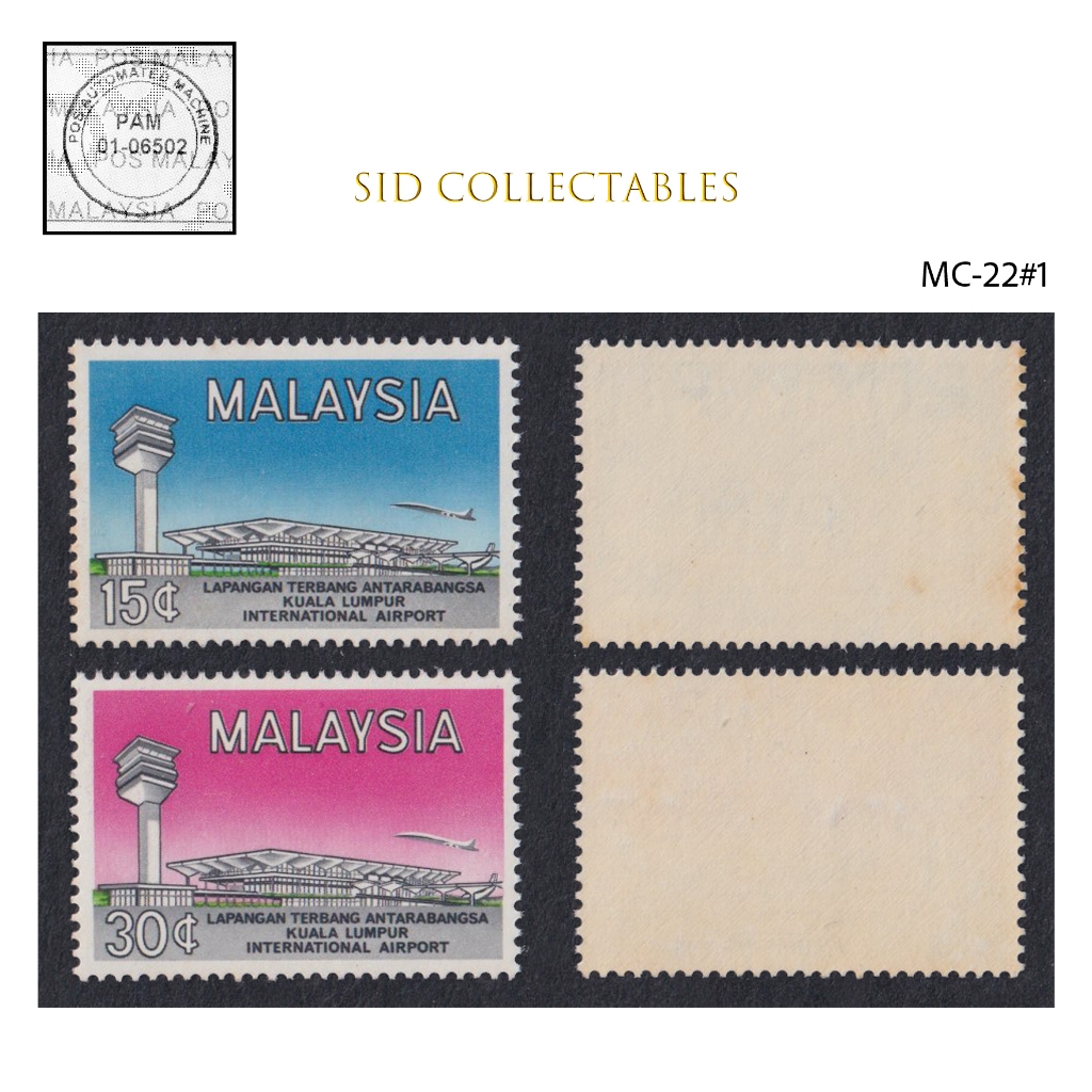 MALAYSIA 1965 OPENING OF INTERNATIONAL AIRPORT KUALA LUMPUR STAMPS MNH ...