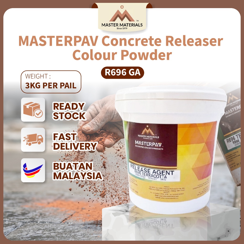 MASTERPAV Concrete Releaser Colour Powder (3kg) R696 GA | Shopee Malaysia