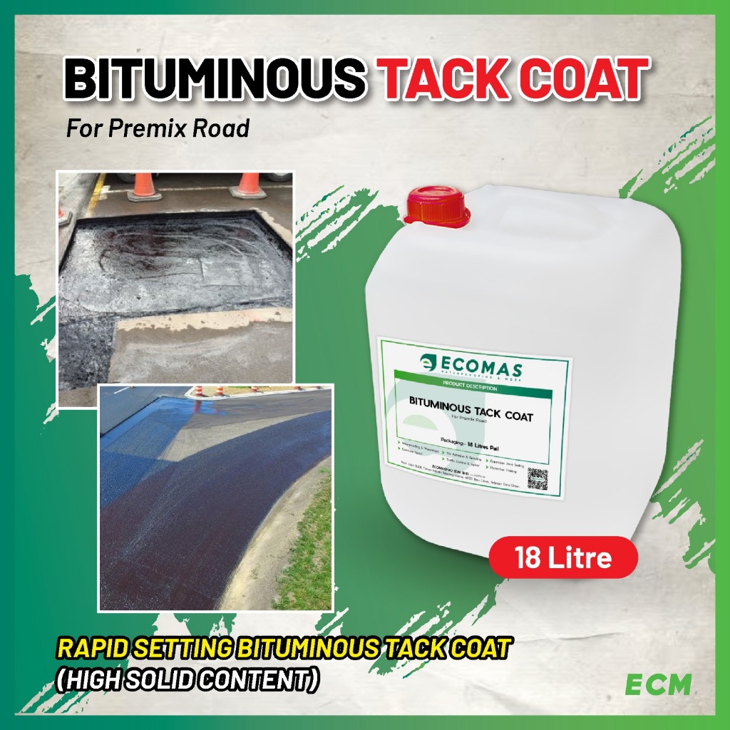 BITUMINOUS TACK COAT (18LITRE) LIQUID ASPHALT GLUE | STRONG BOND ...